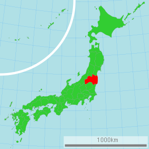 Map of Japan with highlight on 07 Fukushima prefecture.svg