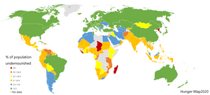 Percentage population undernourished world map.PNG