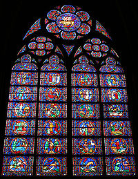 Innenfenster von Nôtre Dame de Paris