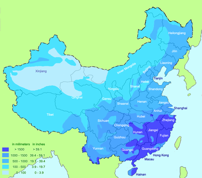 China average annual precipitation (en).png