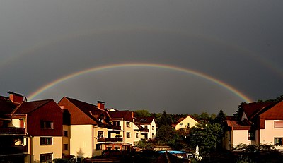 Double rainbow, Graz, Austria, 2020-04-27.jpg