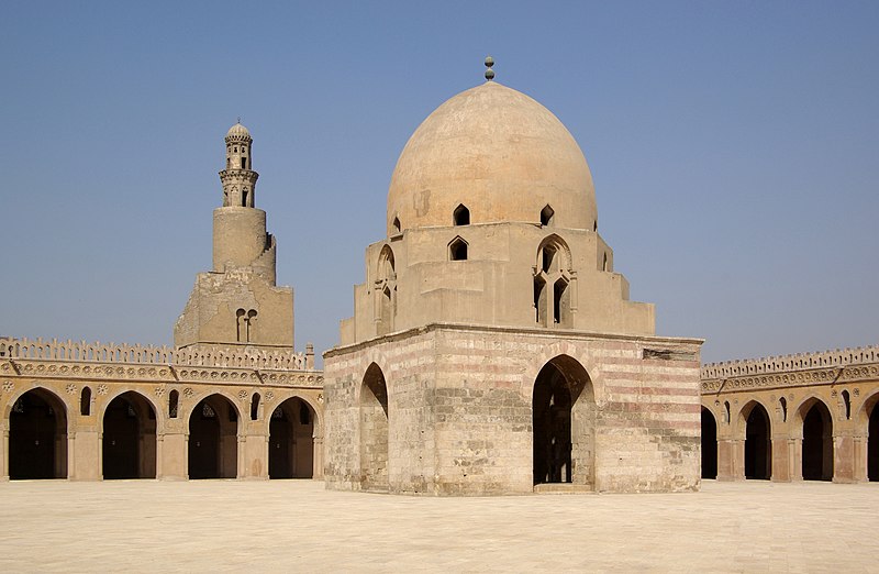 Kairo Ibn Tulun Moschee BW 5
