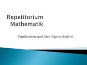 Repititorium Mathematik